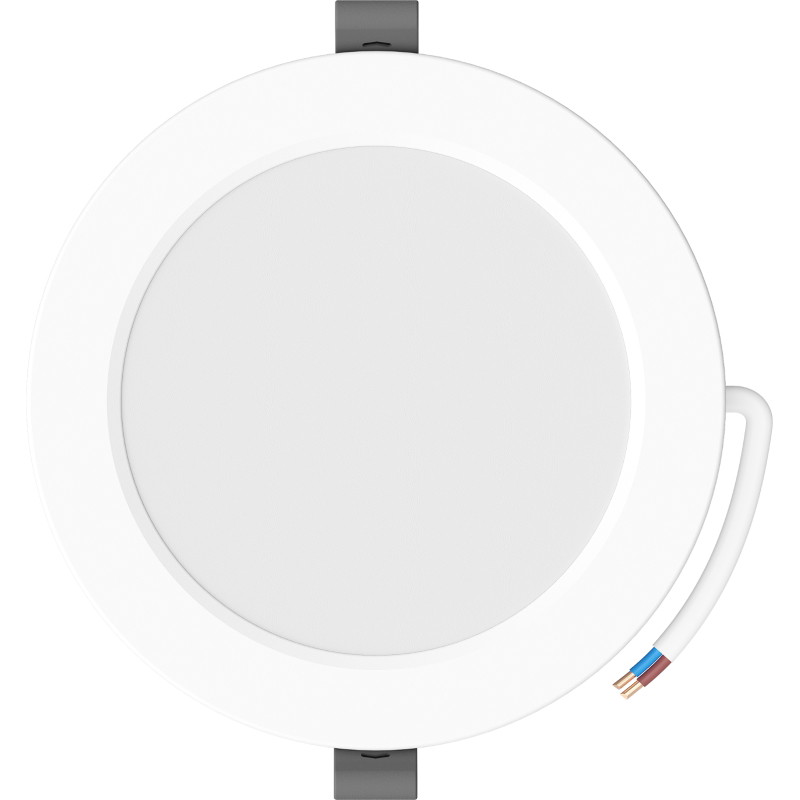 Mexen LDRR painel de teto downlight LED embutido diâmetro 14 cm, 9W, Neutro - 4000K, 990 lm, branco - L210-014-0940-20