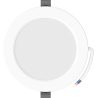 Mexen LDRR griestu panelis iemontējams LED downlight, diam. 14 cm, 9W, Neitrāla - 4000K, 990 lm, balts - L210-014-0940-20