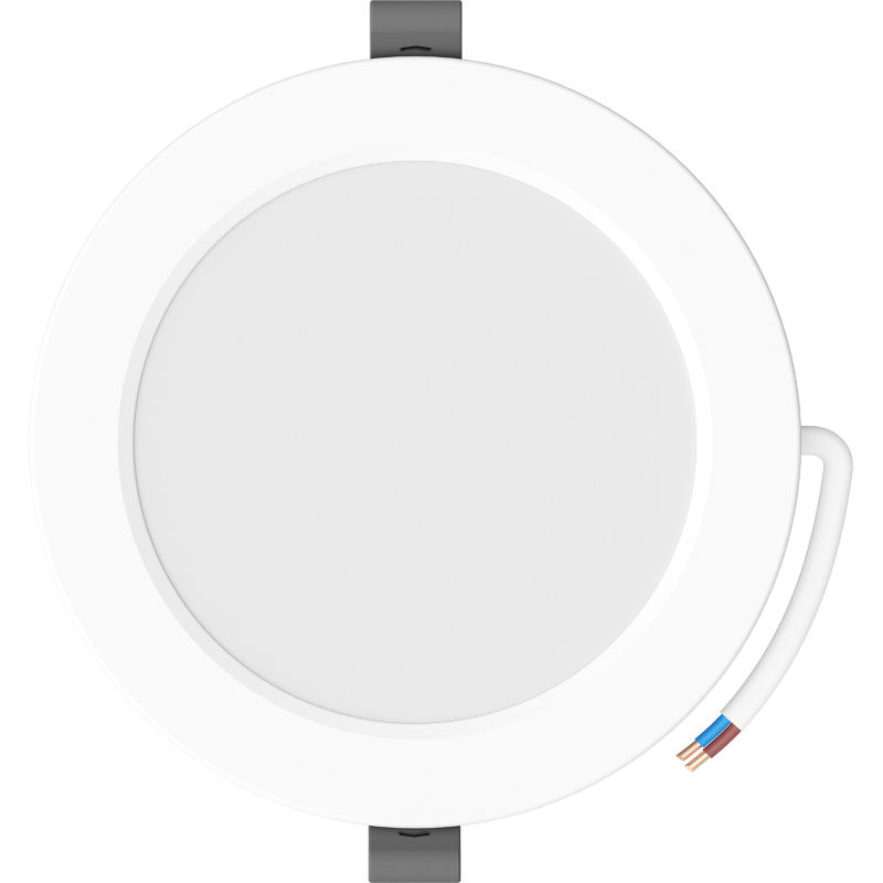 Mexen LDRR LED-Downlight-Deckeneinbaupanel, rund, Ø 14 cm, 9W, Kalt - 6500K, 990 lm, weiß - L210-014-0965-20