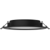 Mexen LDRR griestu panelis LED iemontēts downlight, diametrs 14 cm, 9W, Auksts - 6500K, 720 lm, melns - L210-014-0965-70