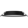 Mexen LDRR panel sufitowy downlight LED wpuszczany fi 14 cm, 9W, Zimna - 6500K, 720 lm, czarny - L210-014-0965-70