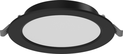 Mexen LDRR LED Downlight Ceiling Panel Recessed Ø 14 cm, 9W, Cold - 6500K, 720 lm, Black - L210-014-0965-70