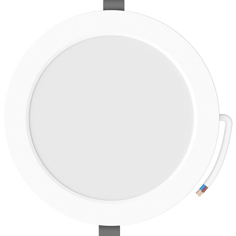 Mexen LDRR pannello da soffitto downlight LED incassato di 17 cm, 12W, Neutro - 4000K, 1320 lm, bianco - L210-017-1240-20