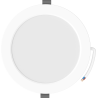 Mexen LDRR griestu panelis LED iebūvējamais, diametrs 17 cm, 12W, Neitrāla - 4000K, 1320 lm, balts - L210-017-1240-20
