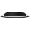 Mexen LDRR alakatto-paneeli LED alasvalo upotettu fi 17 cm, 12W, Neutraali - 4000K, 900 lm, musta - L210-017-1240-70