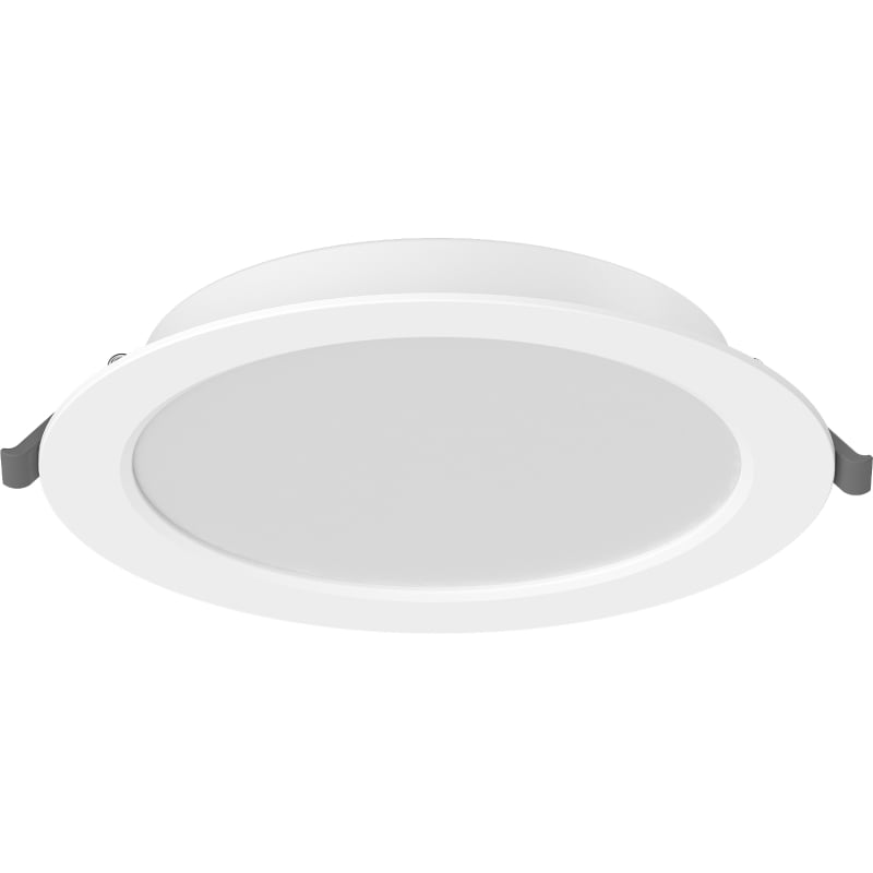 Mexen LDRR plafondpaneel downlight LED inbouw fi 17 cm, 12W, Koud - 6500K, 1320 lm, wit - L210-017-1265-20