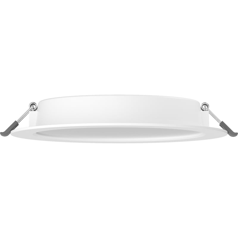 Mexen LDRR panel de techo LED downlight empotrado fi 17 cm, 12W, Fría - 6500K, 1320 lm, blanco - L210-017-1265-20