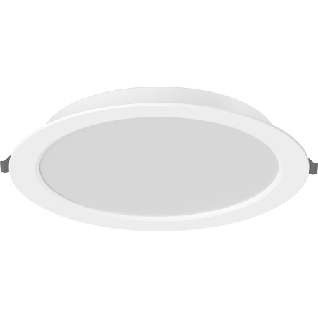 Mexen LDRR griestu panelis LED iemontēts fi 22 cm, 18W, Neitrāls - 4000K, 1980 lm, balts - L210-022-1840-20