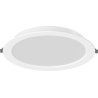 Mexen LDRR griestu panelis LED iemontēts fi 22 cm, 18W, Neitrāls - 4000K, 1980 lm, balts - L210-022-1840-20