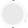 Mexen LDRR kattoon upotettava LED-alasvalo, halkaisija 22 cm, 18W, Neutraali - 4000K, 1980 lm, valkoinen - L210-022-1840-20