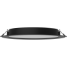 Mexen LDRR panel sufitowy downlight LED wpuszczany fi 22 cm, 18W, Neutralna - 4000K, 1440 lm, czarny - L210-022-1840-70