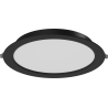 Mexen LDRR panel sufitowy downlight LED wpuszczany fi 22 cm, 18W, Neutralna - 4000K, 1440 lm, czarny - L210-022-1840-70