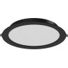 Mexen LDRR griestu panelis LED iemontējams, diametrs 22 cm, 18W, Auksti - 6500K, 1440 lm, melns - L210-022-1865-70