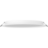 Mexen LDRR panel sufitowy downlight LED wpuszczany fi 30 cm, 24W, Neutralna - 4000K, 2640 lm, biały - L210-030-2440-20