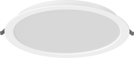 Mexen LDRR φωτιστικό οροφής LED downlight ενσωματωμένο, διάμετρος 30 cm, 24W,