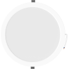 Mexen LDRR panel sufitowy downlight LED wpuszczany fi 30 cm, 24W, Neutralna - 4000K, 2640 lm, biały - L210-030-2440-20