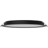 Mexen LDRR pannello da soffitto LED ad incasso, diametro 30 cm, 24W, Neutro - 4000K, 1920 lm, nero - L210-030-2440-70