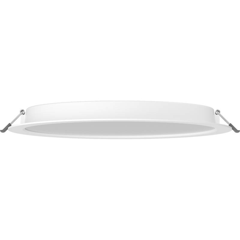 Mexen LDRR LED-Downlight-Deckeneinbauleuchte, Einbaudurchmesser 30 cm, 24W, Kaltweiß - 6500K, 2640 lm, weiß - L210-030-2465-20