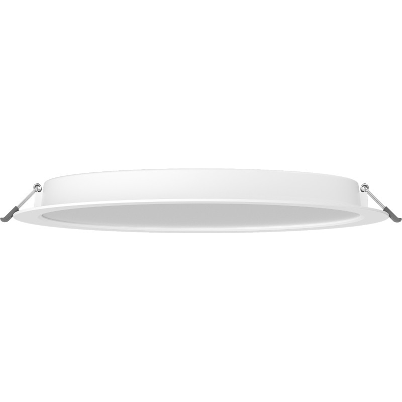 Mexen LDRR upotettu LED-alasvalopaneeli, kattopaneeli, halkaisija 30 cm, 24W, kylmä - 6500K, 2640 lm, valkoinen