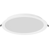 Mexen LDRR Iegremdējamais griestu panelis LED, 30 cm, 24W, Auksts - 6500K, 2640 lm, balts - L210-030-2465-20