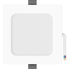 Mexen LDRR griestu panelis LED apgaismotājs, iebūvēts, 12 x 12 cm, 6W, Neitrāls - 4000K, 600 lm, balts - L211-012-0640-20