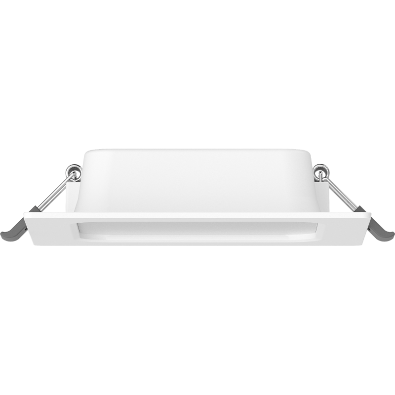 Mexen LDRR griestu panelis LED downlight iegrimejams 12 x 12 cm, 6W, Auksts - 6500K, 600 lm, balts - L211-012-0665-20