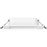 Mexen LDRR infälld LED-takpanel downlight 12 x 12 cm, 6W, Kall - 6500K, 600 lm, vit - L211-012-0665-20