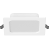 Mexen LDRR inbouw LED-plafondpaneel downlight 12 x 12 cm, 6W, Koud - 6500K, 600 lm, wit - L211-012-0665-20