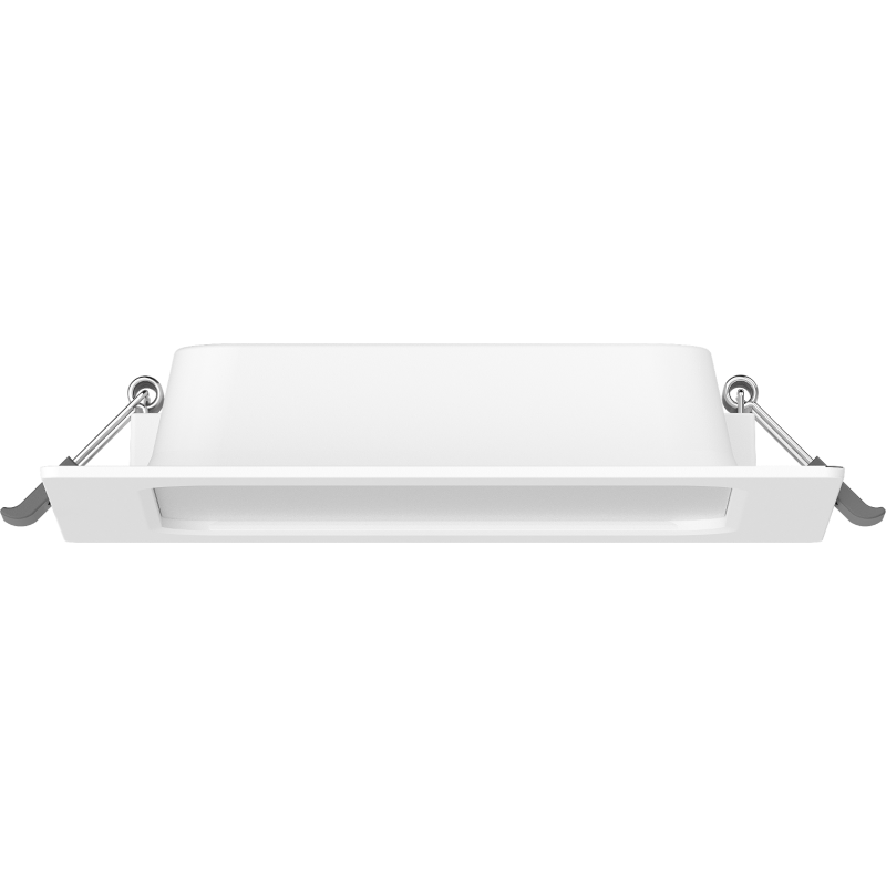 Mexen LDRR Eingelassene LED-Downlight-Deckenplatte 14 x 14 cm, 9W, Kalt - 6500K, 990 lm, weiß - L211-014-0965-20