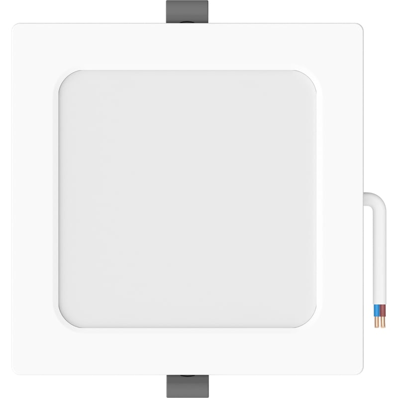 Mexen LDRR infälld LED-takpanel downlight 14 x 14 cm, 9W, Kall - 6500K, 990 lm, vit - L211-014-0965-20
