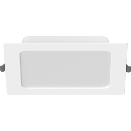Mexen LDRR LED downlight plafondpaneel inbouw 17 x 17 cm, 12W, Koud - 6500K, 1320 lm, wit - L211-017-1265-20