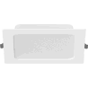 Mexen LDRR upotettava LED-kattopaneeli downlight 17 x 17 cm, 12W, Kylmä - 6500K, 1320 lm, valkoinen - L211-017-1265-20