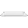 Mexen LDRR upotettava LED-kattopaneeli downlight 17 x 17 cm, 12W, Kylmä - 6500K, 1320 lm, valkoinen - L211-017-1265-20