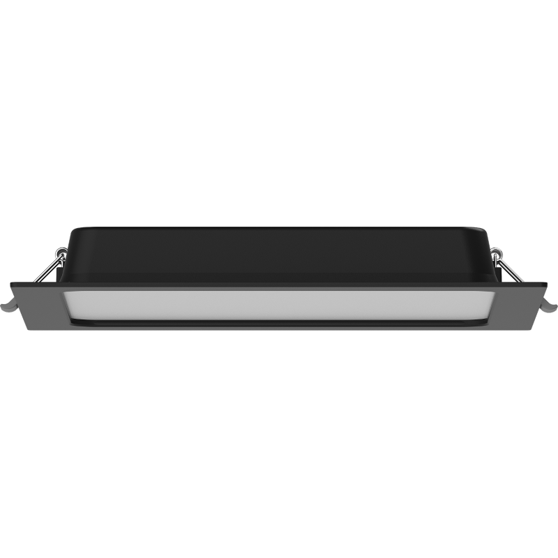 Mexen LDRR griestu panelis downlight LED iebūvējams 22 x 22 cm, 18W, Neitrāls - 4000K, 1350 lm, melns - L211-022-1840-70