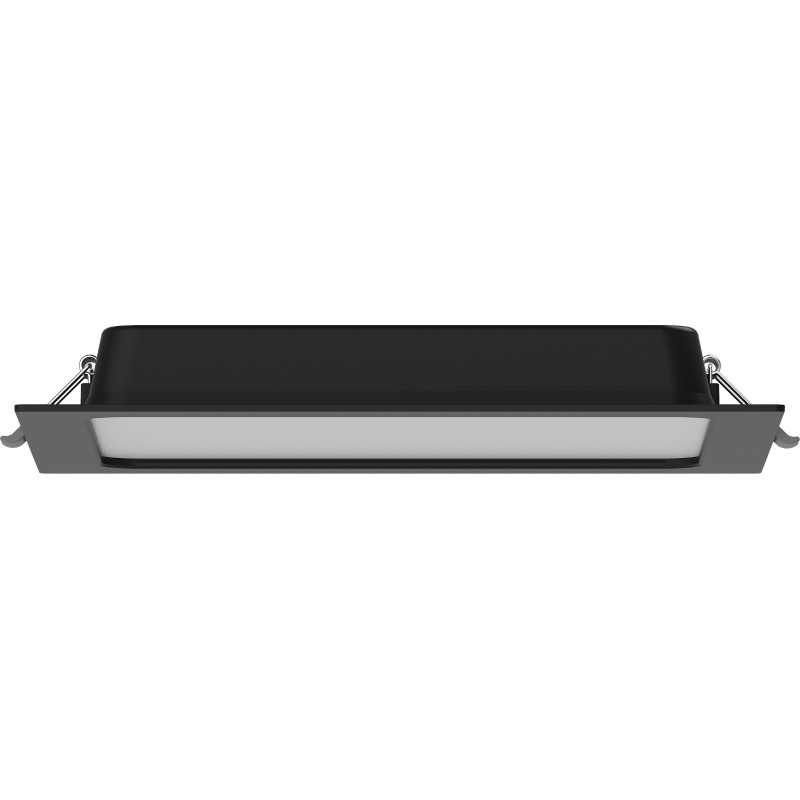 Mexen LDRR painel de teto embutido LED downlight 22 x 22 cm, 18W, Neutro - 4000K, 1350 lm, preto - L211-022-1840-70