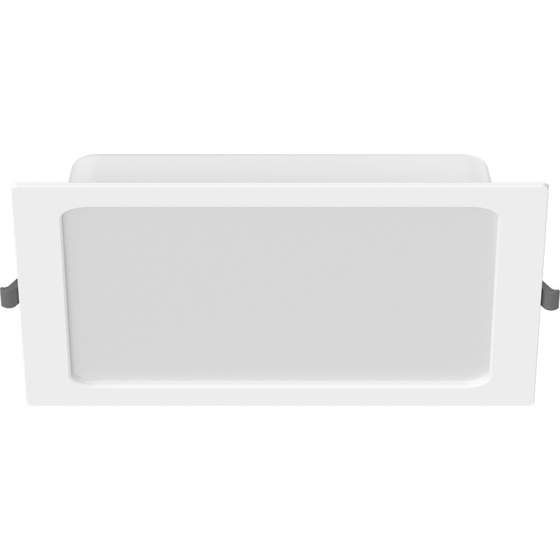 Mexen LDRR painel de teto downlight LED embutido 22 x 22 cm, 18W, Frio - 6500K, 1980 lm, branco - L211-022-1865-20