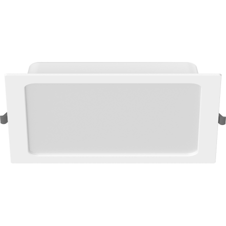 Mexen LDRR panel de techo downlight LED empotrado 22 x 22 cm, 18W, Fría - 6500K, 1980 lm, blanco - L211-022-1865-20