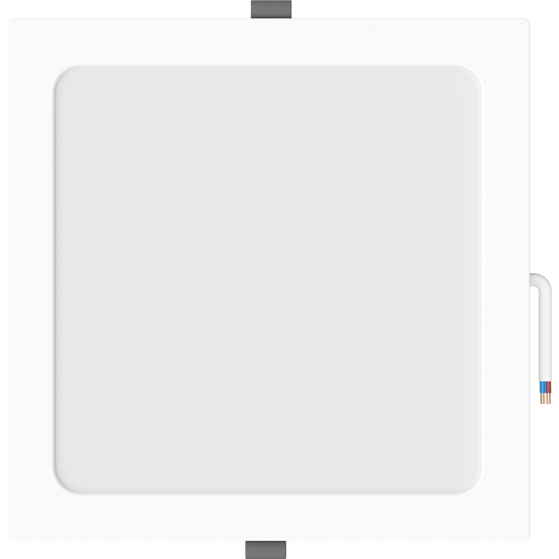 Mexen LDRR recessed LED downlight ceiling panel 22 x 22 cm, 18W, Cool - 6500K, 1980 lm, white - L211-022-1865-20