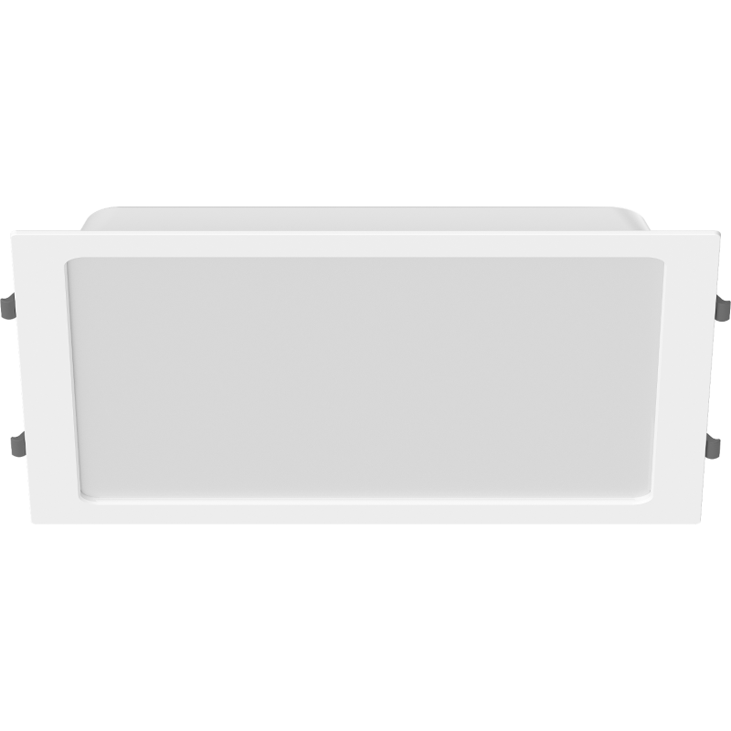 Mexen LDRR panneau plafonnier encastré à LED downlight 30 x 30 cm, 24W, Neutre - 4000K, 2640 lm, blanc - L211-030-2440-20