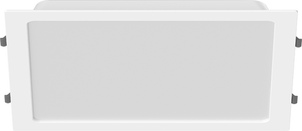 Mexen LDRR LED-Downlight-Deckenpanel, an d'Plafong ageluecht 30 x 30 cm, 24W, Neutral - 4000K, 2640 lm, wäiss