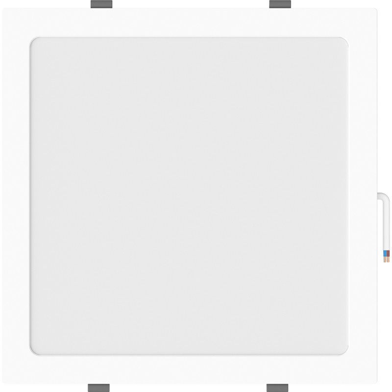 Mexen LDRR ingebouwde LED plafond downlight paneel 30 x 30 cm, 24W, Neutraal - 4000K, 2640 lm, wit - L211-030-2440-20
