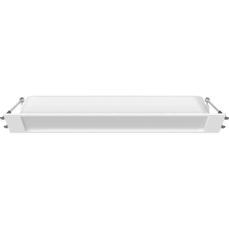Mexen LDRR pannello da soffitto downlight LED incassato 30 x 30 cm, 24W, Fredda - 6500K, 2640 lm, bianco - L211-030-2465-20