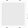 Mexen LDRR panel sufitowy downlight LED wpuszczany 30 x 30 cm, 24W, Zimna - 6500K, 2640 lm, biały - L211-030-2465-20