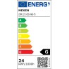 Mexen LDRR griestu panelis LED downlight kvadrātveida 30 x 30 cm, 24W, Auksts - 6500K, 1920 lm, melns - L211-030-2465-70