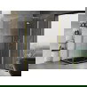 Mexen Mist-F Διπλή πτυσσόμενη καμπίνα ντους δεξιά 90 x 110 cm, διάφανη, χρυσή