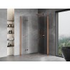 Mexen Mist-F Duo kokkupandav dušikabiin parem 100 x 120 cm, läbipaistev, harjatud vask - 8A6-100L-120P-65-00