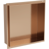 Mexen X-Wall-NR nišas plaukts bez apmalēm 30 x 30 cm, matēts varš - 19C1303010