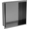 Mexen X-Wall-NR Nischeneinbauregal ohne Flansch 30 x 30 cm, gebürstetes Waffengrau - 19E1303010