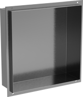 Mexen X-Wall-NR ράφι εσοχής χωρίς περιλαίμιο 30 x 30 cm, γκρι βουρτσισμένο - 19E1303010