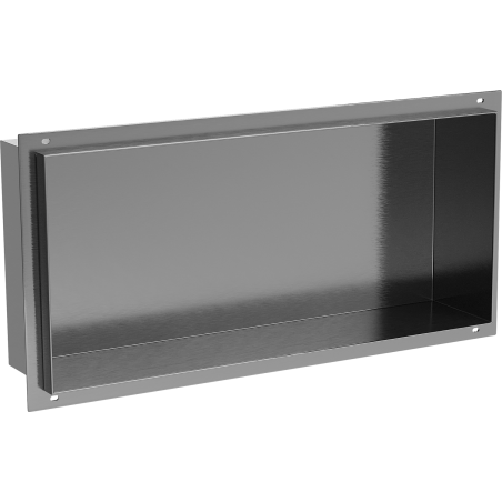 Mexen X-Wall-NR nisje plank zonder flens 45 x 20 cm, grijs geborsteld - 19E1452010